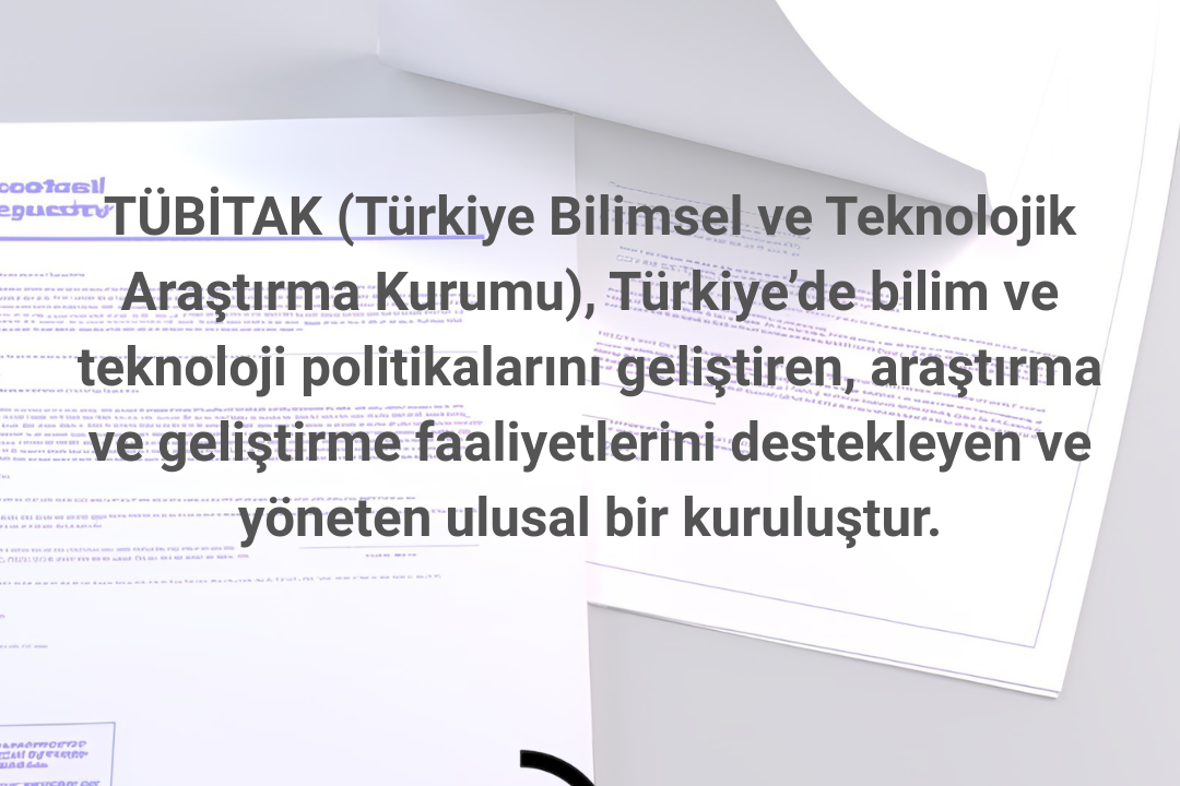 Tübitak Destekleri