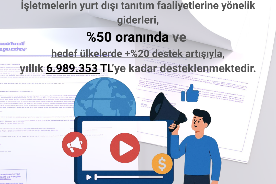 Ticaret Bakanlığı Tanıtım Desteği ile Yurt Dışında Güçlü Bir Marka Ol