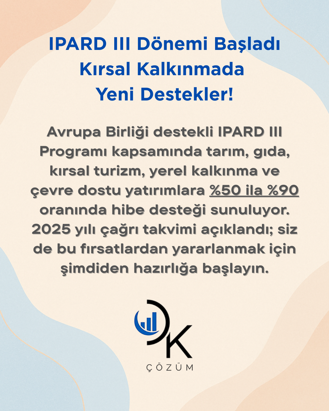 DK Çözüm KOSGEB başta olmak üzere tüm devlet destekleri ve teşvik programlarında uzman çözümler sunar.