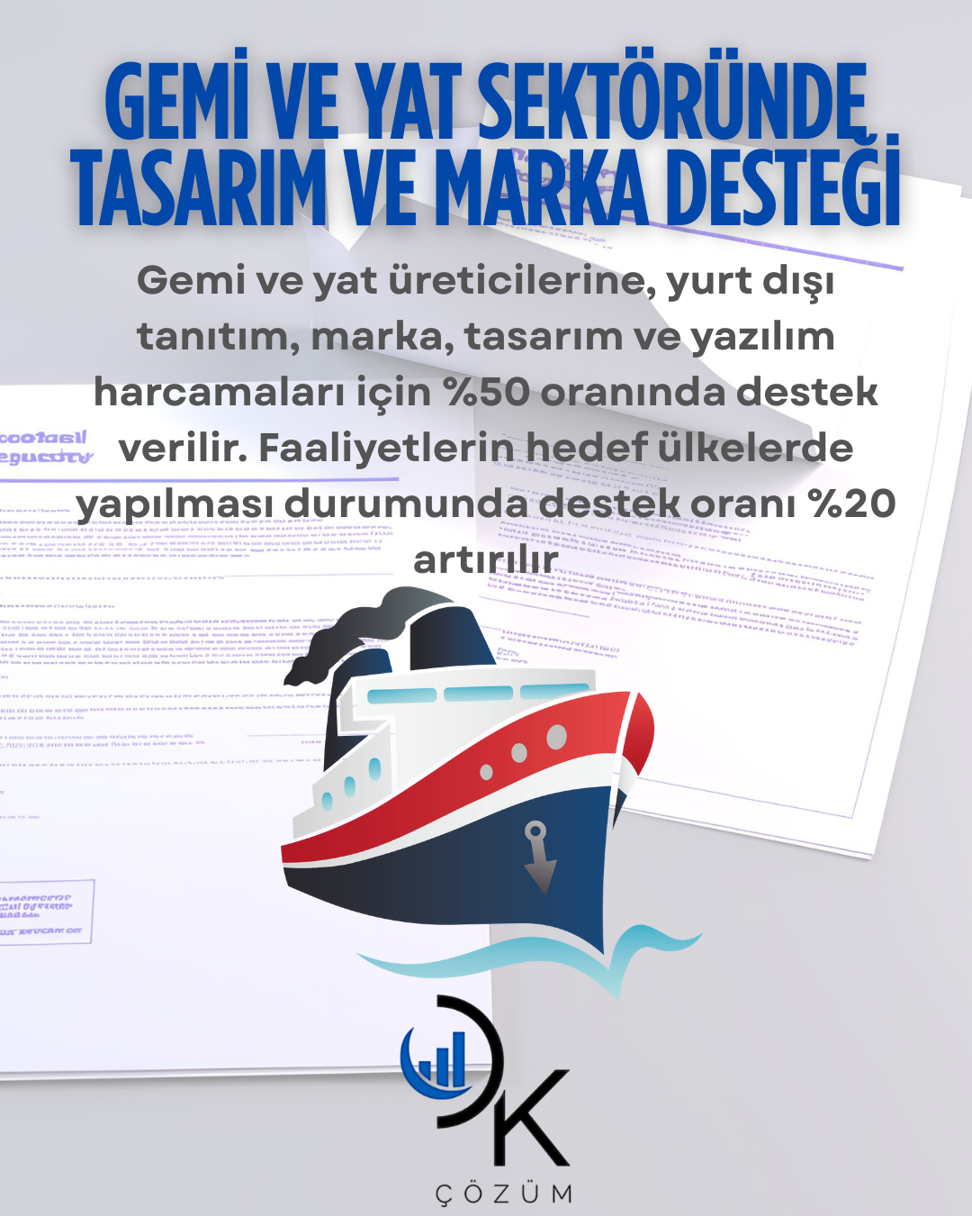 DK Çözüm KOSGEB başta olmak üzere tüm devlet destekleri ve teşvik programlarında uzman çözümler sunar.