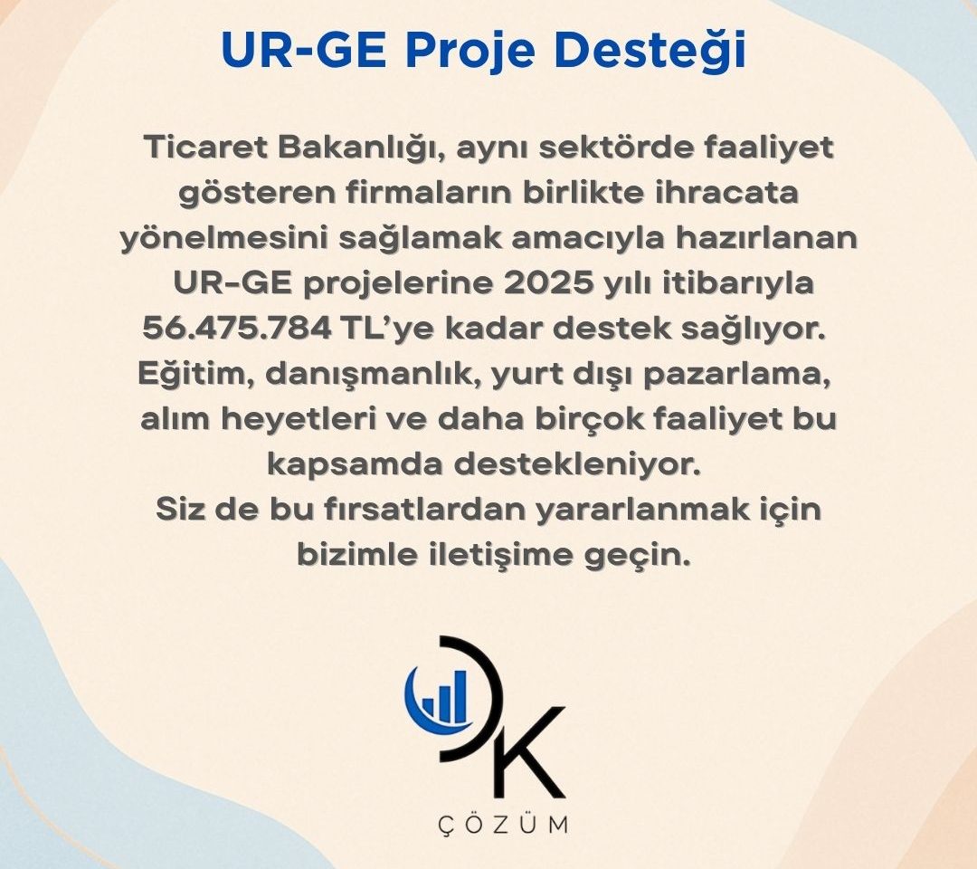 UR-GE Proje Desteği