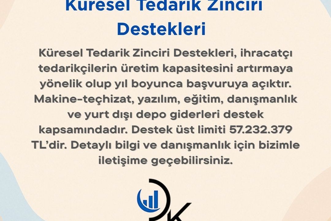 Küresel Tedarik Zinciri Destekleri