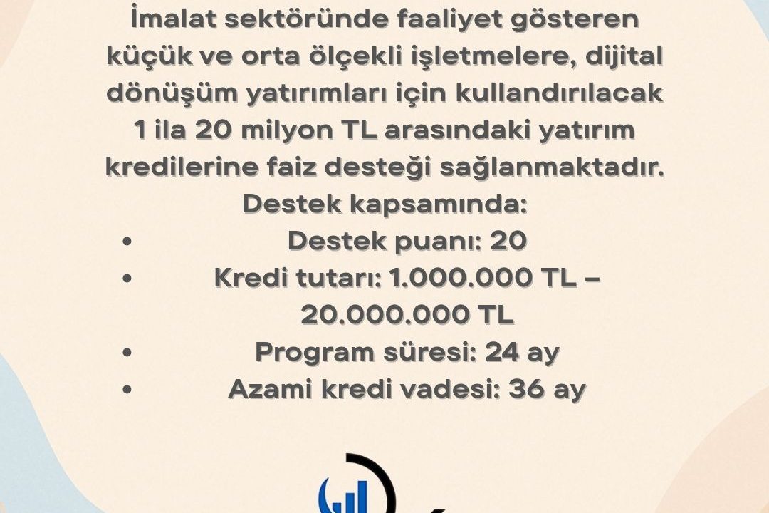 KOBİ Dijital Dönüşüm Destek Programı